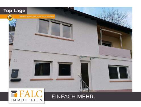  Frontansicht - Haus - --Einfamilienhaus mit Einliegerwohnung mit super Fernsicht--
