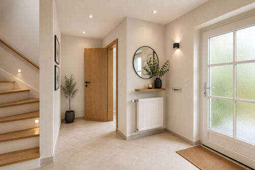 Virtuelles Homestaging-Flur - 