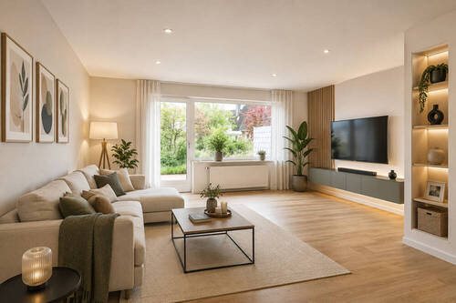 Virtuelles Homestaging-Wohnzimmer-1 - 