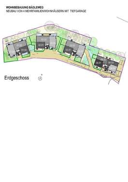 Übersicht Lage EG-Wohnung 3 Haus 2 - 