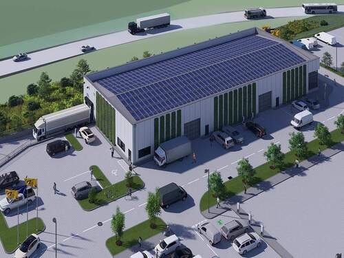 Visualisierung - Halle zur Miete in Nettetal