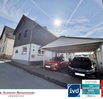 Für die kleine Familie: Gemütliches und charmantes Fachwerkhaus mit Doppelcarport in 35619 Braunfels - Braunfels / Tiefenbach
