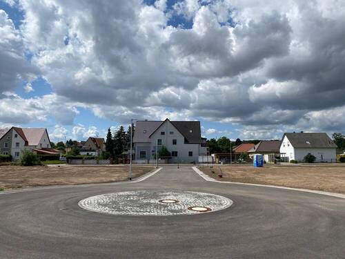 Strasse Baugebiet - 