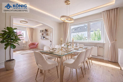 Esszimmer gestagt - 