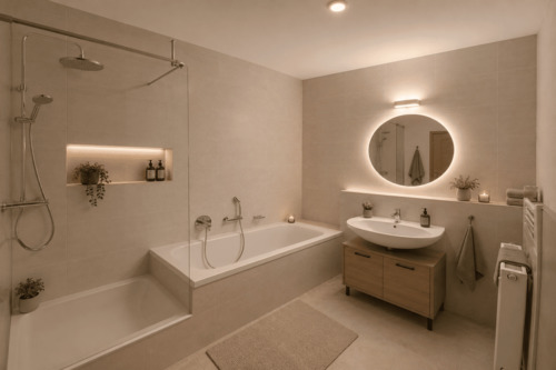 Badezimmer mit KI - 