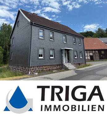 Bild 1 - Charmantes Fachwerkhaus aus dem Jahr 1842 - Historisches Flair trifft auf großes Grundstück!