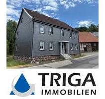 Charmantes Fachwerkhaus aus dem Jahr 1842 - Historisches Flair trifft auf großes Grundstück! - Harztor Ilfeld