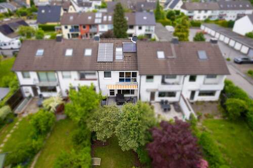 Rückansicht - Reihenmittelhaus mit 146,40 m&sup2; in Dortmund zum Kaufen