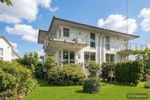 Hausansicht Wasserseite - 6 Zimmer Doppelhaushälfte zum Kaufen in Berlin