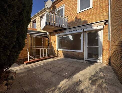 Blick auf Terrasse - 