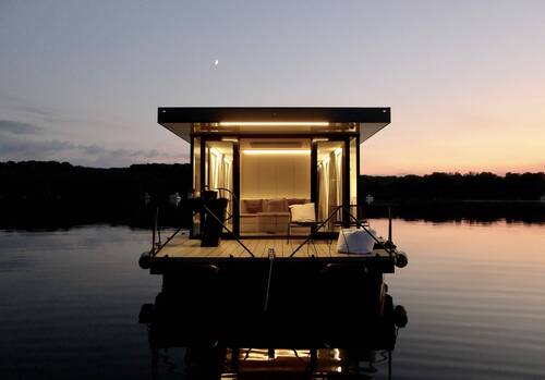 Abendstimmung auf dem Hausboot.jpg - 