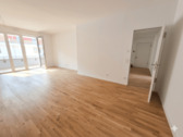 Wohnzimmer - Exklusive Neubau-Eigentumswohnung in List Vahrenwald - 3 Zimmer Wohnung mit Loggia