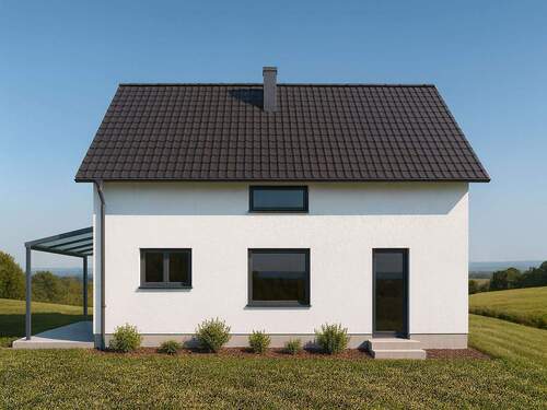 Ansicht von Süden - 6 Zimmer Einfamilienhaus zum Kaufen in Finning / Entraching