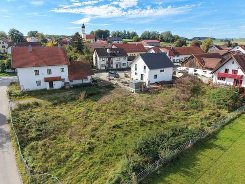 Baugrundstück - Einfamilienhaus mit 154,00 m&sup2; in Finning / Entraching zum Kaufen