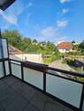 Blick vom Balkon - schöne 3 Raum- Wohnung mit Balkon in Zentrumnähe!