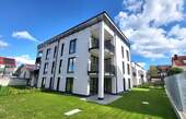 Bild 1 - +++NU-Burlafingen, 3-Zi.-Mietwohnung, 85,08 m² Wfl., 2. OG, Küche, Balkon, TG-Stpl.+++