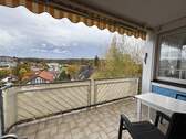 Balkon mit Blick über Stockach - 