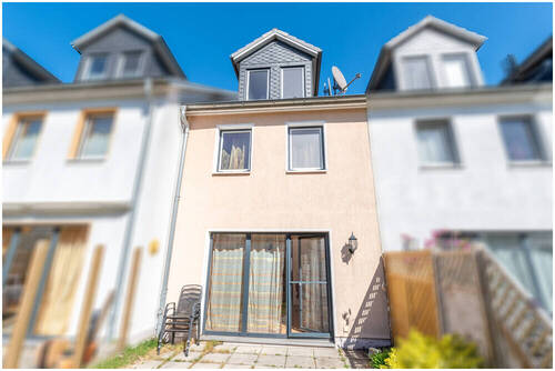 Rückansicht - Großzügiges Mittelreihenhaus in Innenstadtlage