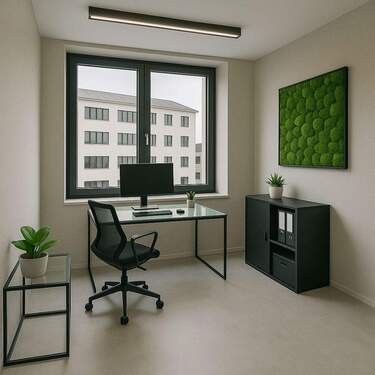 Büro Neu Illustration - Mehrfamilienhaus, Wohnhaus in Stuttgart zum Kaufen