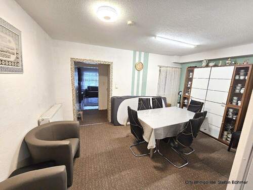 Esszimmer mit Blick Wohnzimmer - 