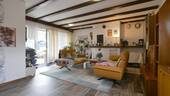 V1671 Wohnzimmer - 8 Zimmer Mehrfamilienhaus, Wohnhaus zum Kaufen in Visbek