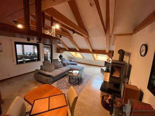 Wohnzimmer - 2 Zimmer Etagenwohnung zum Kaufen in Drachselsried