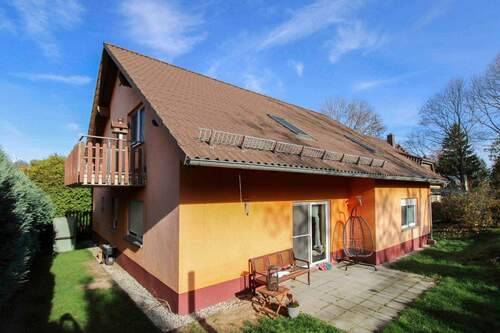 Hausansicht gartenseitig 02 - 7 Zimmer Einfamilienhaus zum Kaufen in Chemnitz