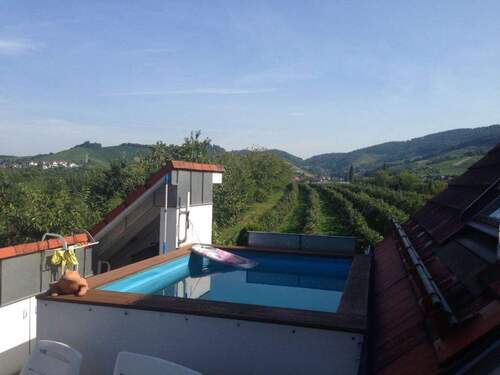 Dachterrasse mit Tauchbecken - 