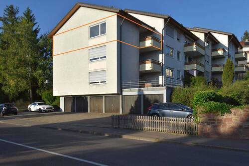 Hausansicht - 2 Zimmer Etagenwohnung in Weil der Stadt