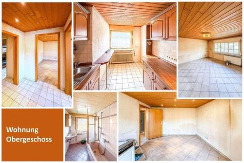 Collage Wohnung Obergeschoss - 