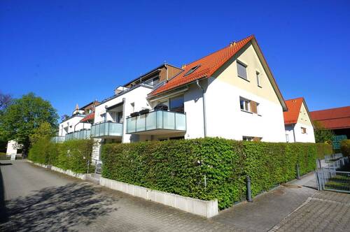Außenansicht Gebäude - 2 Zimmer Etagenwohnung zum Kaufen in Unterhaching