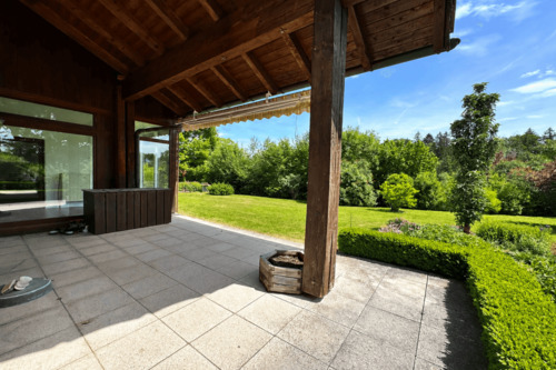 Terrasse Süd - Einfamilienhaus mit 293,00 m&sup2; in Kempten (Allgäu) zum Kaufen