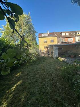 Blick zum Haus - Reihenendhaus mit 115,00 m² in Düren zum Kaufen