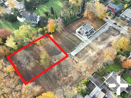 Luftaufnahme - Attraktives Baugrundstück für Ihren Wohntraum in gehobener Wohnlage nahe Schmölderpark