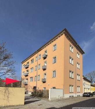 Ansicht Straße - 2 Zimmer Etagenwohnung zum Kaufen in Pulsnitz