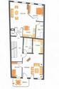 Grundriss mit Balkon - 