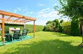 Garten mit Terrasse - 4 Zimmer Bungalow in Thulendorf