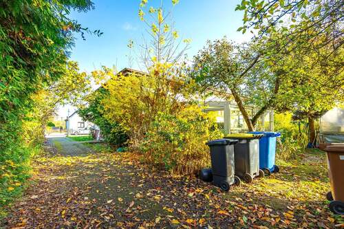 Blick zur Straße - 4 Zimmer Einfamilienhaus in Ahrensfelde OT Lindenberg Klarahöh
