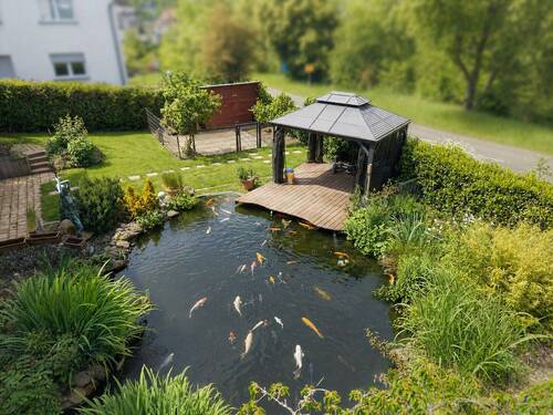 Garten - 6 Zimmer Einfamilienhaus zum Kaufen in Weimar / Roth