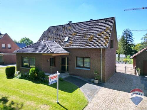Luftansicht - 5 Zimmer Doppelhaushälfte in Goch