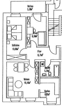 Bild 5 - Etagenwohnung mit 65,00 m² in Plauen zur Miete