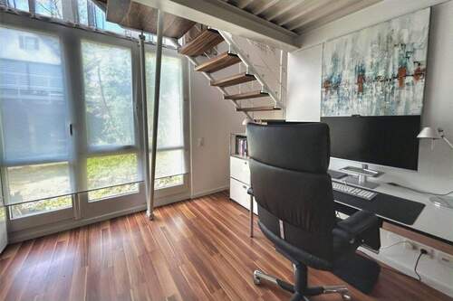 Arbeitszimmer - Etagenwohnung mit 138,00 m² in Stuttgart zum Kaufen