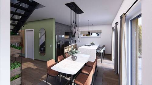 Ansicht Esszimmer - 4 Zimmer Einfamilienhaus zum Kaufen in Bad König