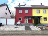 Aussenansicht - Schöne, moderne Doppelhaushälfte inkl. Garage u. Garten * in Bretten