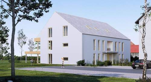 Außenansicht 2.jpg - 2 Zimmer Etagenwohnung in Allersberg