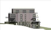 Ansicht Haus Süd aus Richtung Drägervilla - 