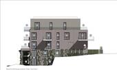 Ansicht Haus Nord aus Richtung Schwarzer Weg - 