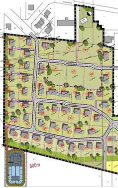Lageplan Grundstücke - 