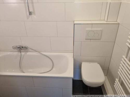 Badezimmer - Etagenwohnung mit 64,00 m&sup2; in Buxtehude zur Miete