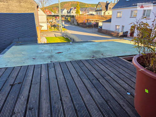 vorbereitete Terrasse - 